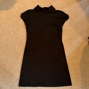 Metrostyle Elegant Black Mini Dress
